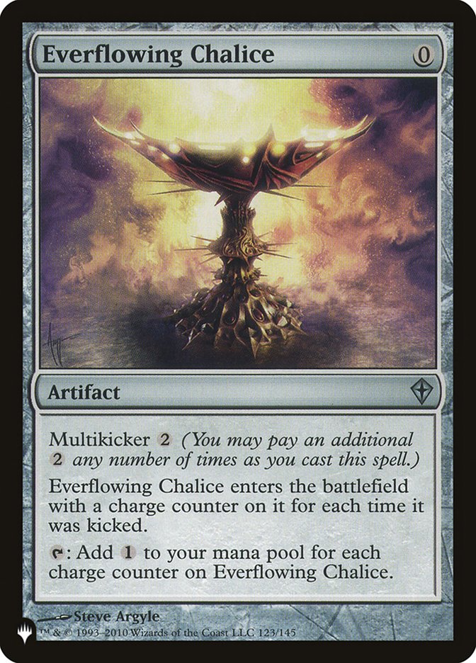 Everflowing Chalice (LIST-123/145) - The List