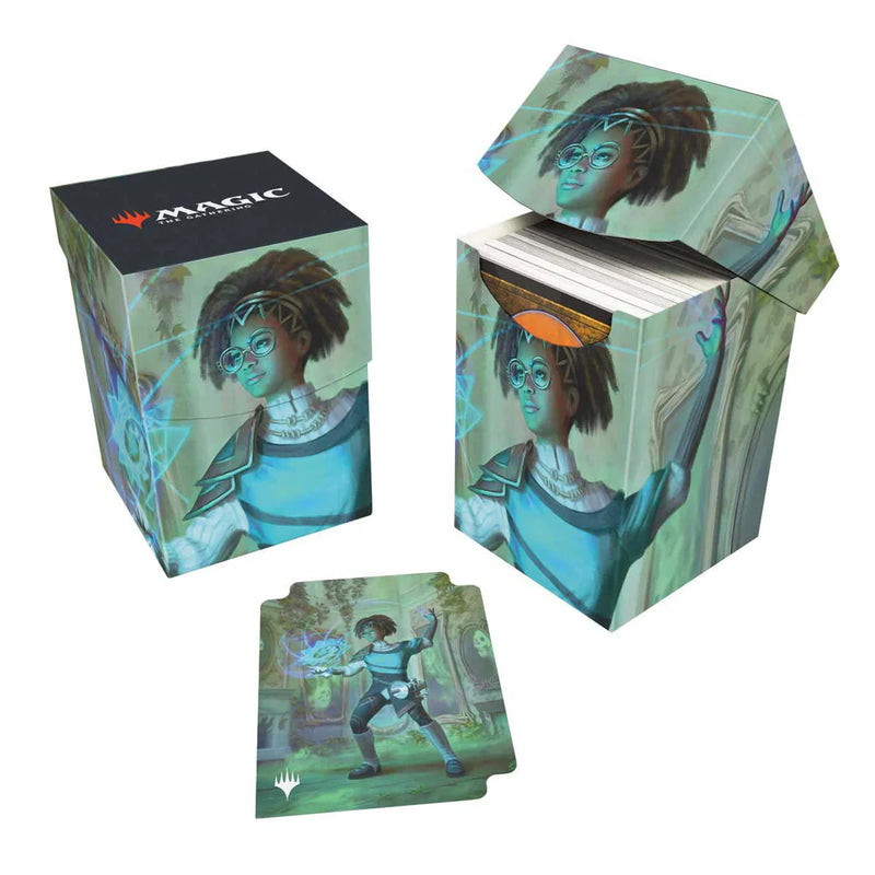 Duskmourn Zimone, Mystery Unraveler Deck Box