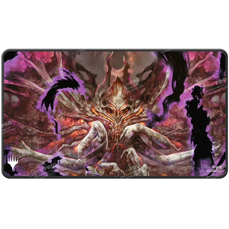 Duskmourn Damnation Black Stitched Playmat