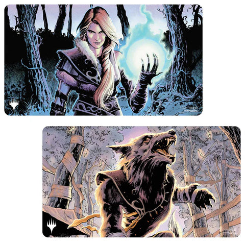 Innistrad Remastered Arlinn Kord/Arlinn, Embraced by the Moon Double-Sided Playmat