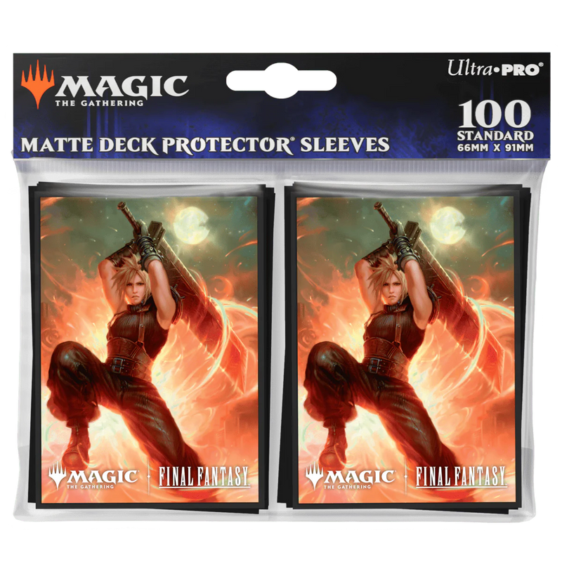 Ultra Pro Sleeves Final Fantasy Cloud, Ex-SOLDIER