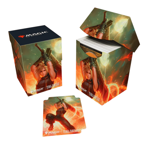 Magic: The Gathering Final Fantasy Cloud, Ex-SOLDIER 100+ Deck Box