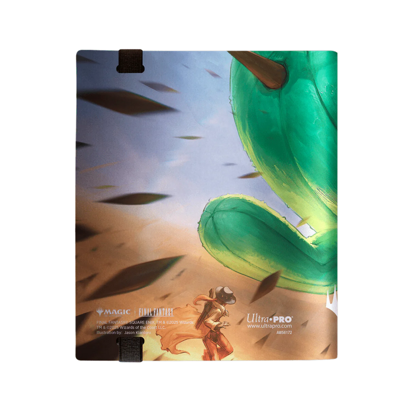 4 Pocket Pro Binder Final Fantasy Jumbo Cactuar