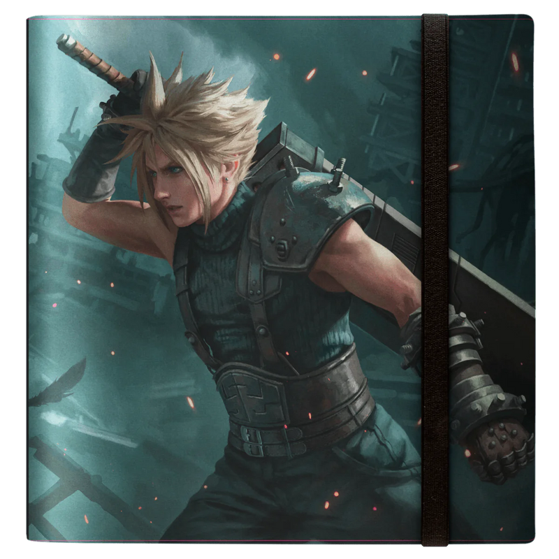 12 Pocket Pro Binder Final Fantasy Cloud, Planet's Champion and Sephiroth, Planet's Heir