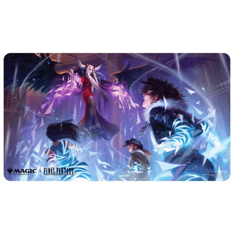 Magic: The Gathering Final Fantasy Temporal Extortion as "Absorb into Time" Playmat