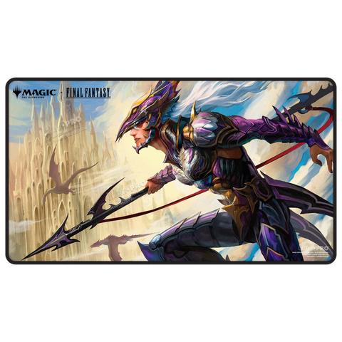 Final Fantasy Kain, Traitorous Dragoon Black Stitched Playmat