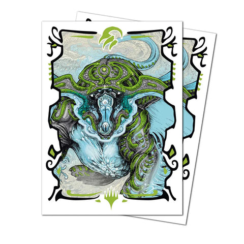 Ultra Pro Apex Sleeves Tarkir Dragonstorm Ureni, the Song Unending