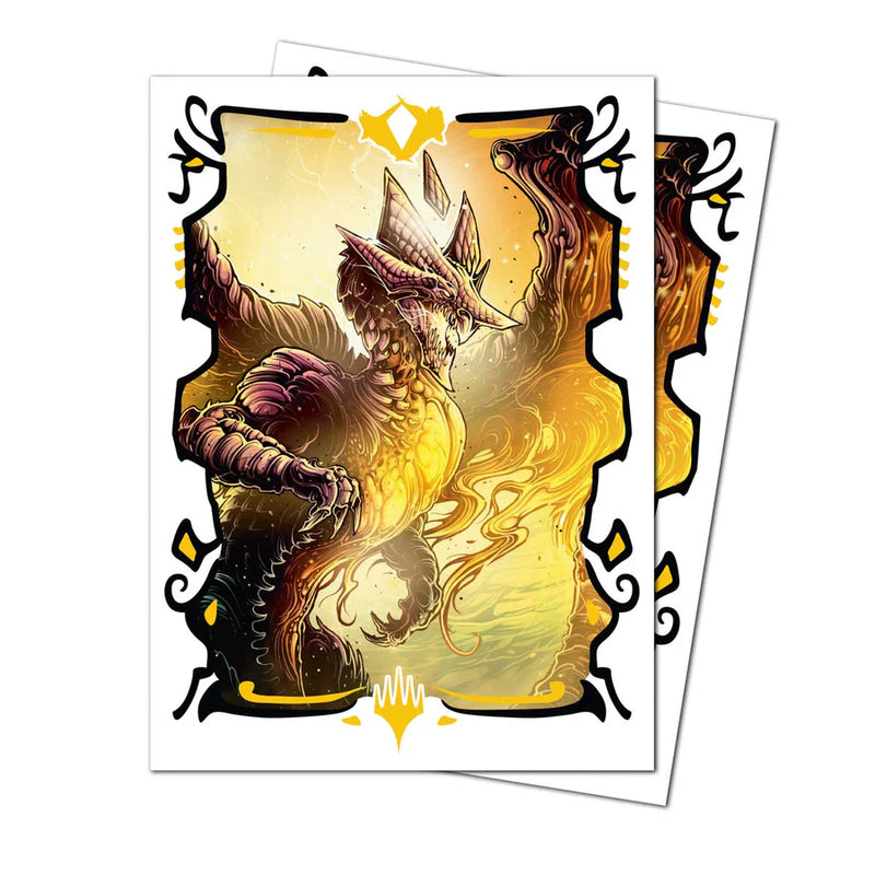 Ultra Pro Apex Sleeves Tarkir Dragonstorm Betor, Kin to All