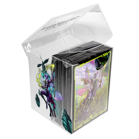 Edge of Eternities World Shaper 100ct Deck Protector Sleeves in Clear Box