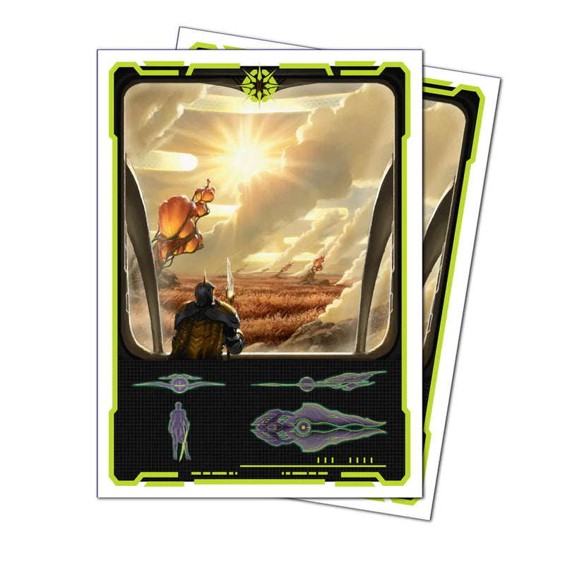 Ultra Pro Apex Sleeves Edge of Eternities Adagia, Windswept Bastion