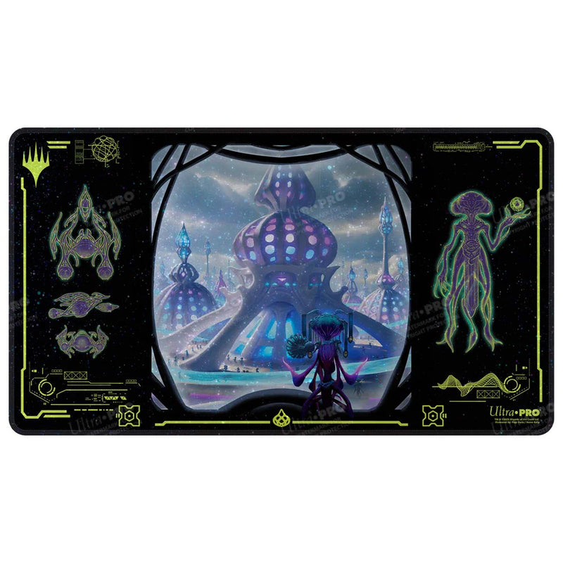 Magic: The Gathering Edge of Eternities Uthros, Titanic Godcore Holofoil Playmat