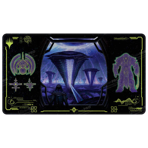 Magic: The Gathering Edge of Eternities Susur Secundi, Void Altar Holofoil Playmat