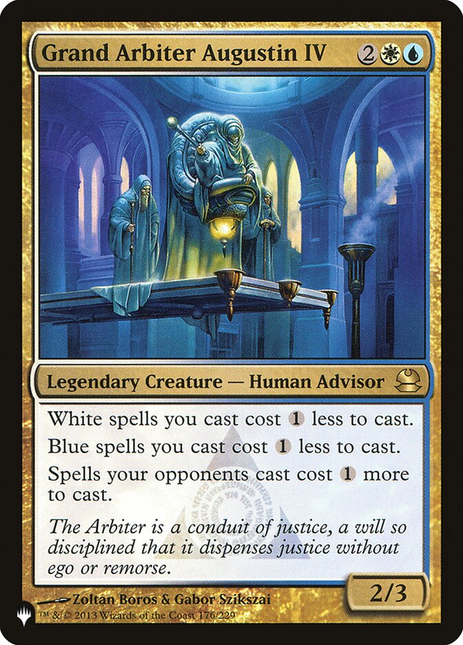 Grand Arbiter Augustin IV (LIST-176/229) - The List