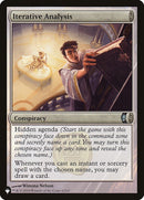 Iterative Analysis (LIST-6/210) - The List