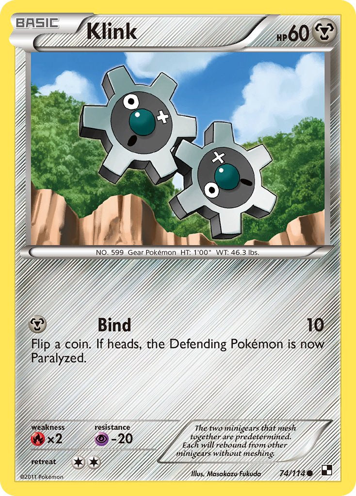 Klink - 74/114 (Cracked Ice Holo) - Blister Exclusives Holofoil
