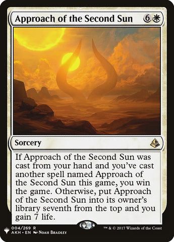 Approach of the Second Sun (LIST-004) - The List