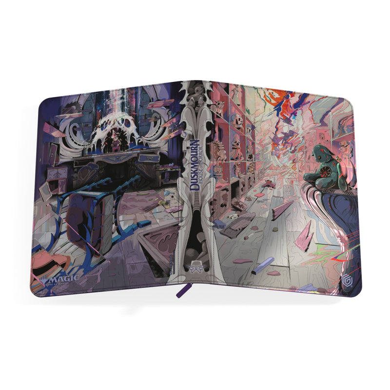 9 Pocket Zippered Pro Binder Duskmourn Porcelain Gallery