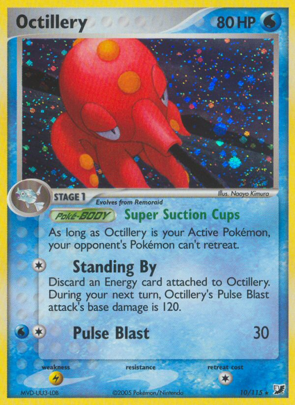 Octillery/115 - Unseen Forces Holofoil