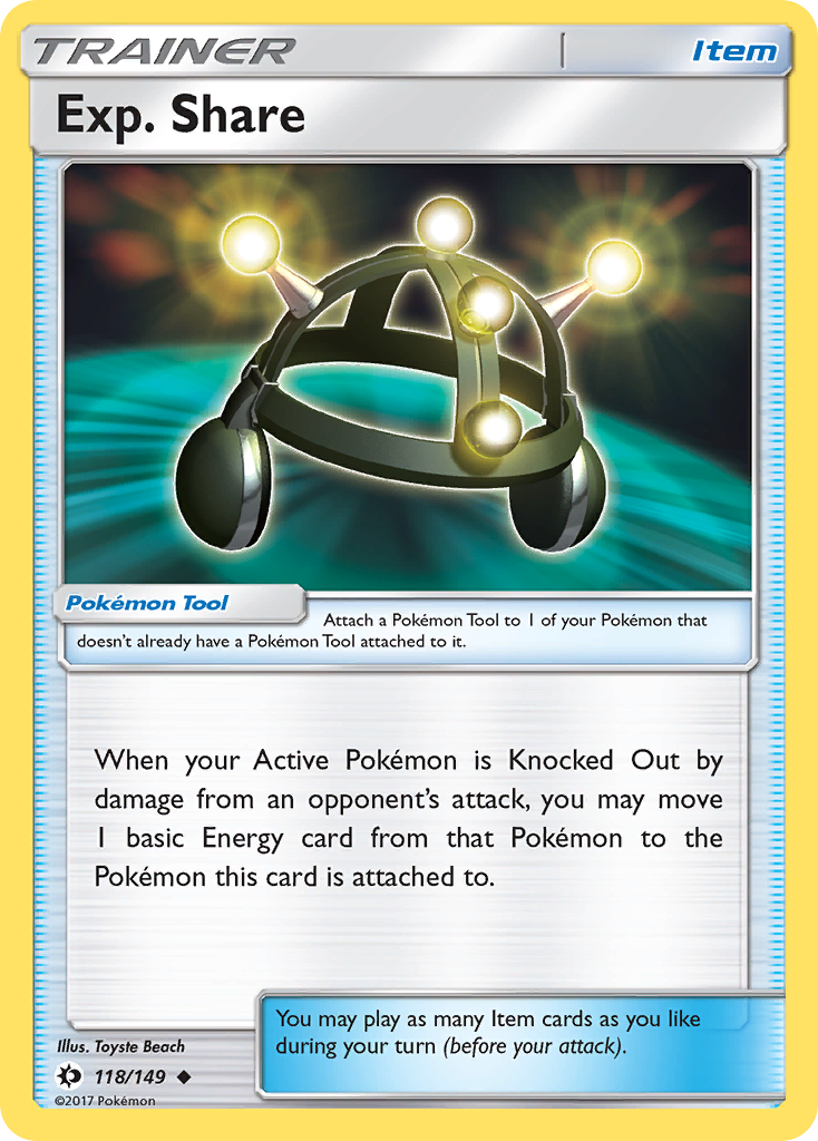 Exp. Share 118/149 - SM Base Set