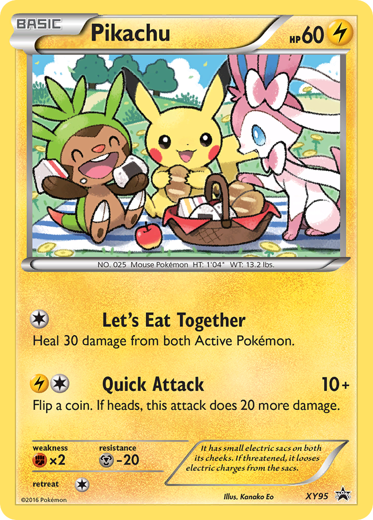 Pikachu XY95/211 - XY Promos Holofoil