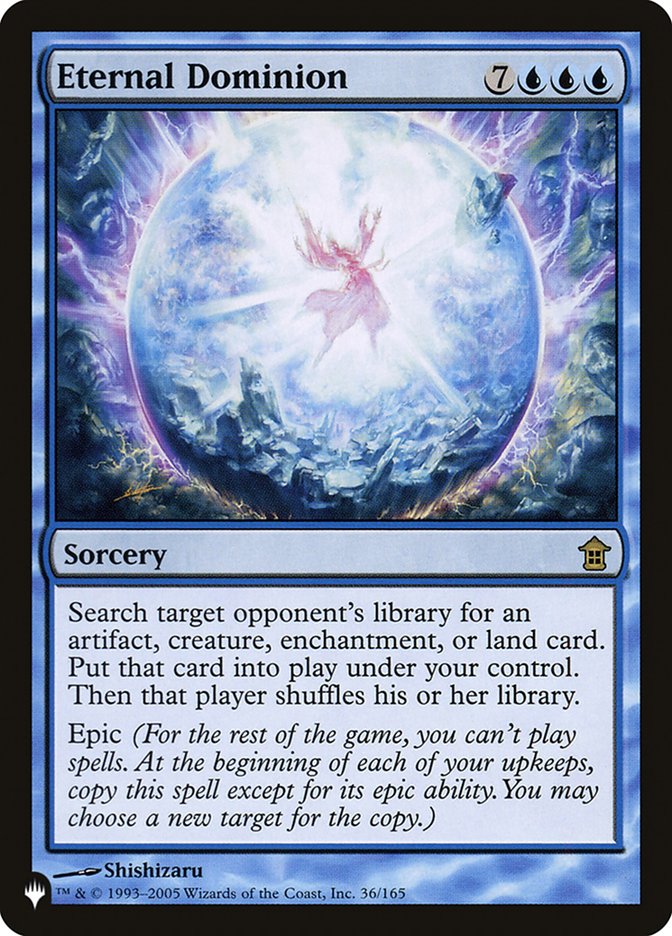 Eternal Dominion (LIST-36/165) - The List