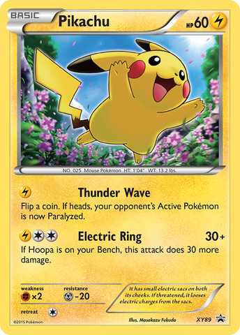 Pikachu (Collector Chest)/211 - XY Promos Holofoil