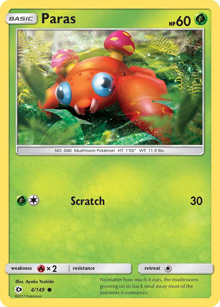 Paras 4/149 - SM Base Set