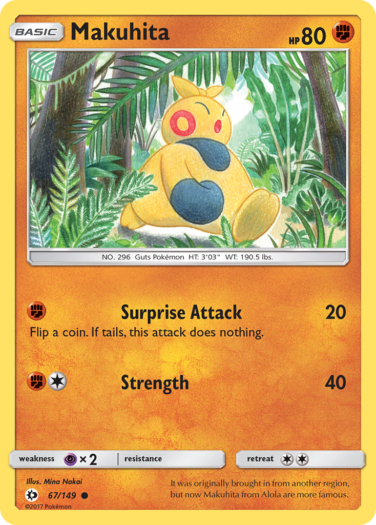 Makuhita 67/149 - SM Base Set