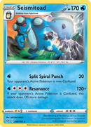 Seismitoad 46/192 - SWSH02 Rebel Clash