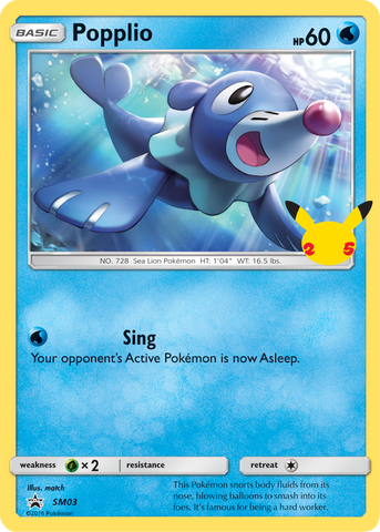 Popplio - First Partner Pack