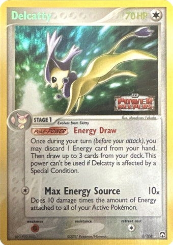 Delcatty 8/108 - Power Keepers Reverse Holofoil