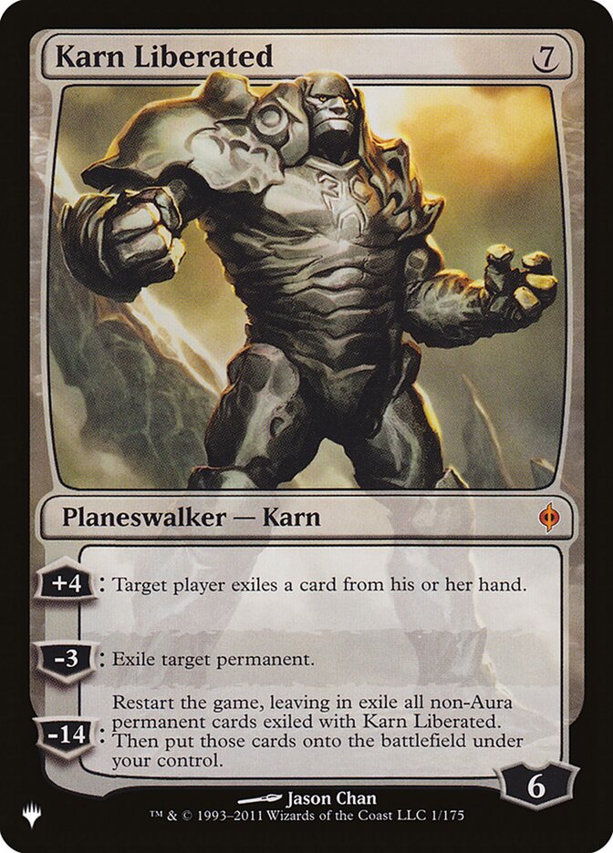 Karn Liberated (LIST-1/175) - The List