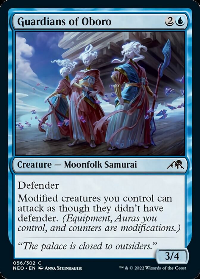 Guardians of Oboro (NEO-056) - Kamigawa: Neon Dynasty