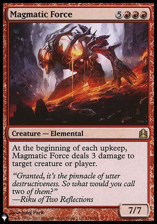 Magmatic Force (LIST-128/318) - The List