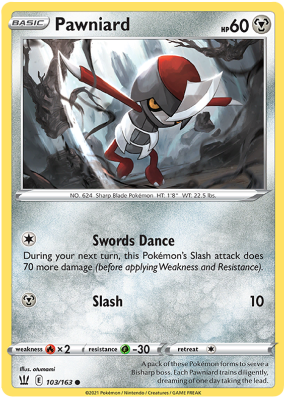 Pawniard 103/163 - SWSH05 Battle Styles