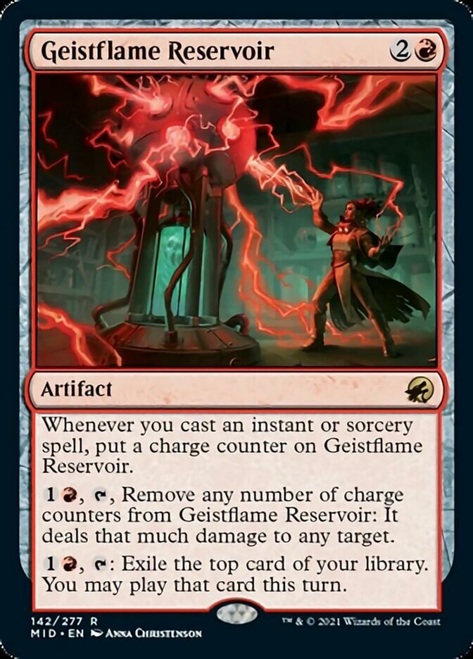 Geistflame Reservoir (MID-142) - Innistrad: Midnight Hunt