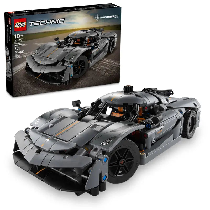 Lego Technic Koenigsegg Jesko Absolut Grey Hypercar 801pcs