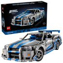 Lego Technic 2 Fast 2 Furious Nissan Skyline GT-R (R34) Car 1410pcs