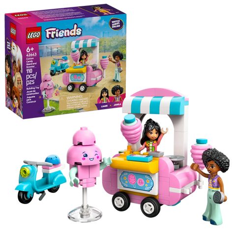 Lego Friends Cotton Candy Stand and Scooter 110pcs