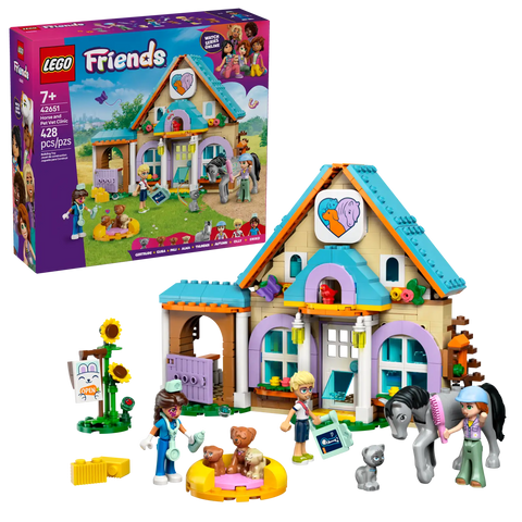Lego Friends Horse and Pet Vet Clinic 428pcs