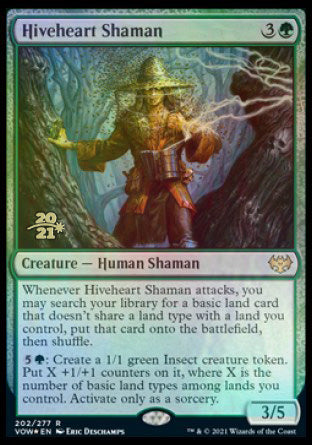 Hiveheart Shaman (PRE-202) - Innistrad: Crimson Vow Promos Foil