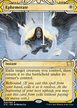 Ephemerate (STA-005) - Strixhaven Mystical Archive: (Showcase) (Borderless)