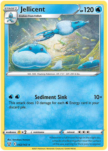 Jellicent 42/163 - SWSH05 Battle Styles