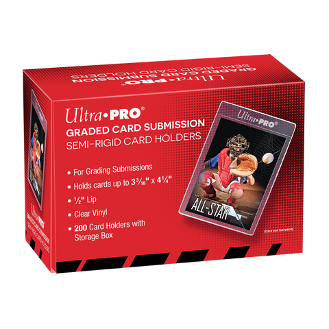 Ultra Pro Graded Card Submission Semi-Rigid Holders