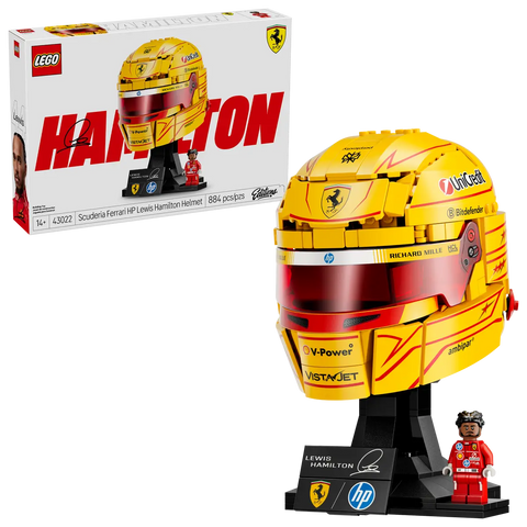 Lego Editions Scuderia Ferrari HP Lewis Hamilton Helmet 884pcs