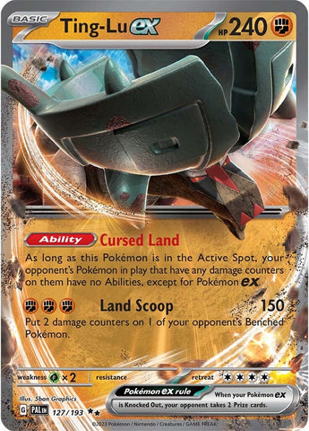 Ting-Lu ex 127 - SV02 Paldea Evolved Holofoil