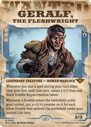 Geralf, the Fleshwright (Showcase) (OTJ-287) - Outlaws of Thunder Junction: (Showcase) (Borderless)