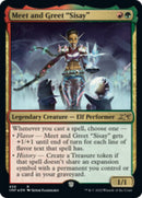 Meet and Greet "Sisay" (Galaxy Foil) (UNF-458) - Unfinity Foil