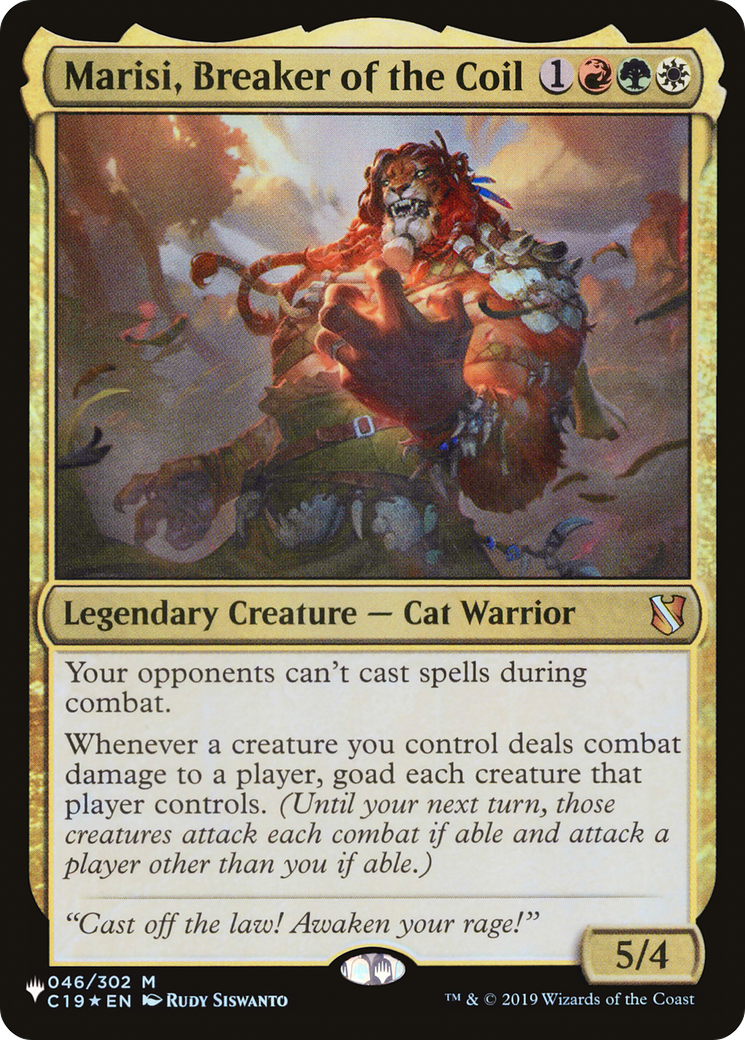 Marisi, Breaker of the Coil (LIST-046/302) - The List