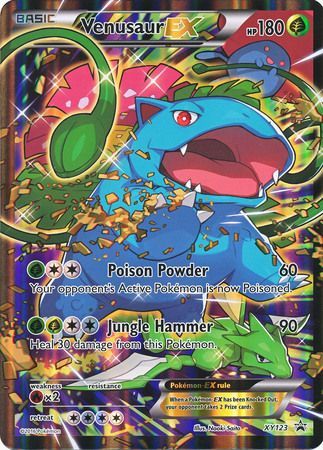 Venusaur EX - XY123 - Jumbo Cards Holofoil